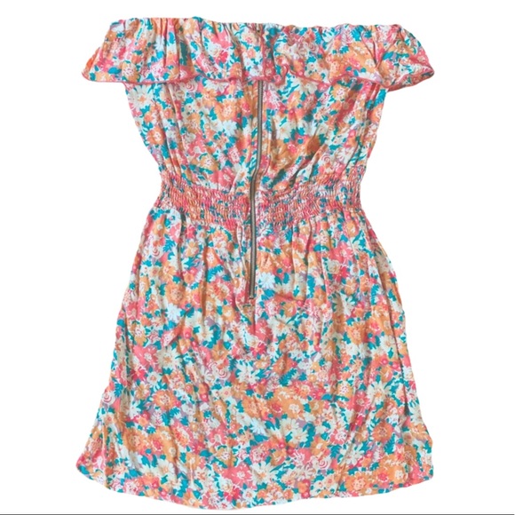 Forever 21 Dresses & Skirts - Forever 21 Floral Cinched Waist Mini Dress Sz S
